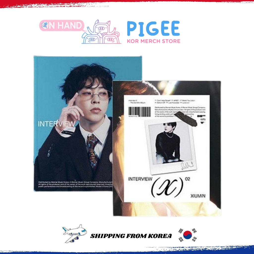 XIUMIN - [ INTERVIEW X ] 2ND MINI ALBUM (PHOTOBOOK Ver.)