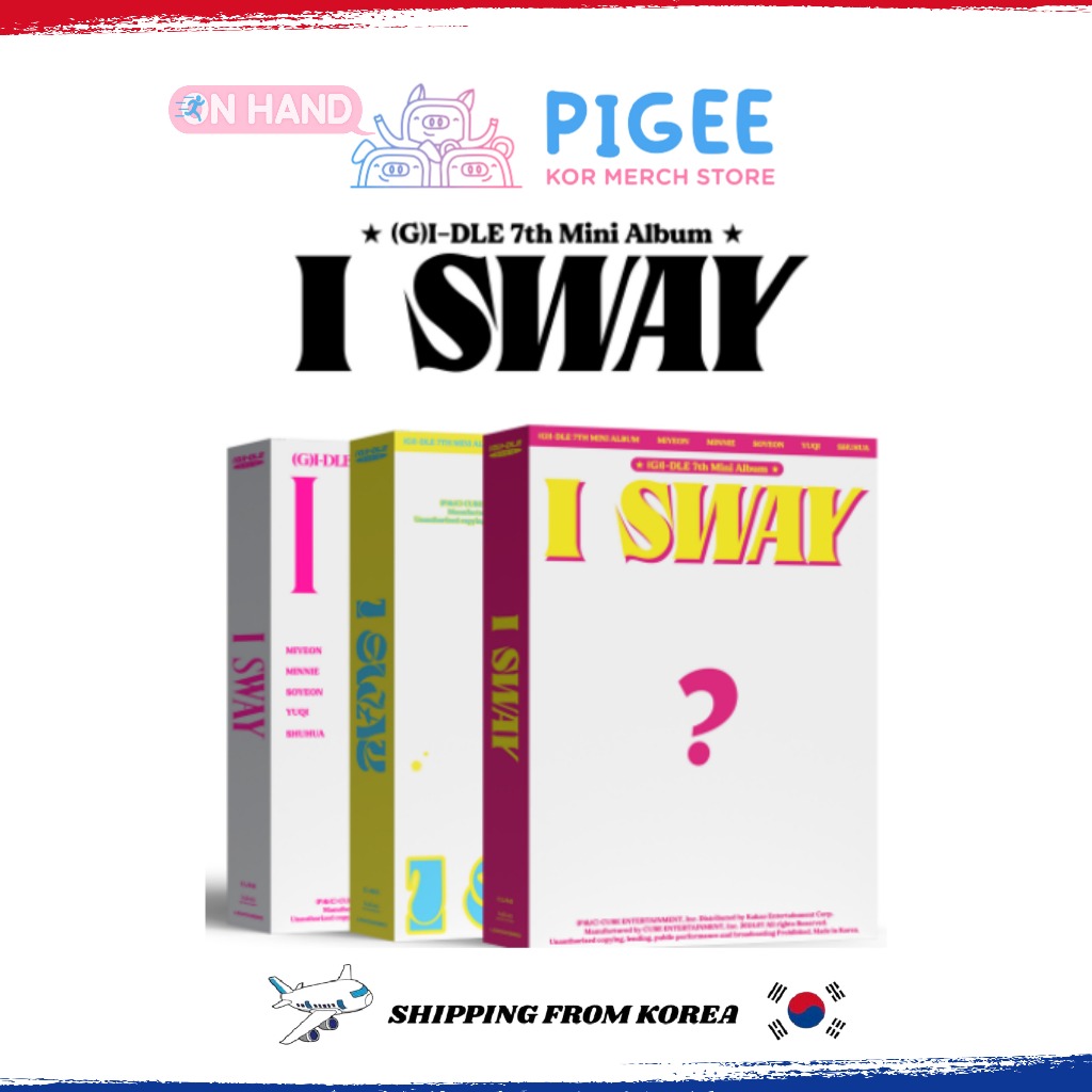 (G)I-DLE - [ I SWAY ] 7TH MINI ALBUM