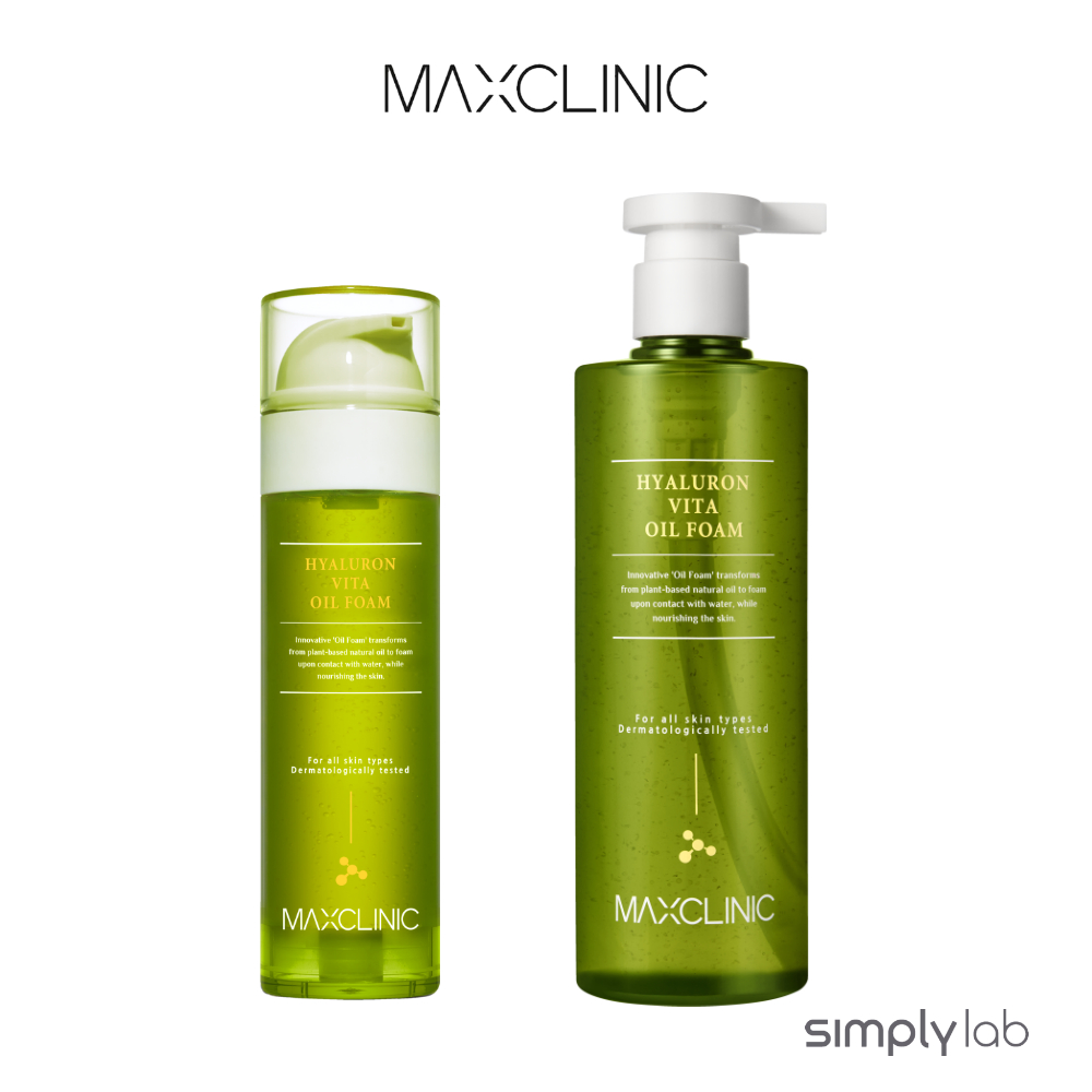 Maxclinic Hyaluron Vita Oil Foam Cleanser 110g / 310g