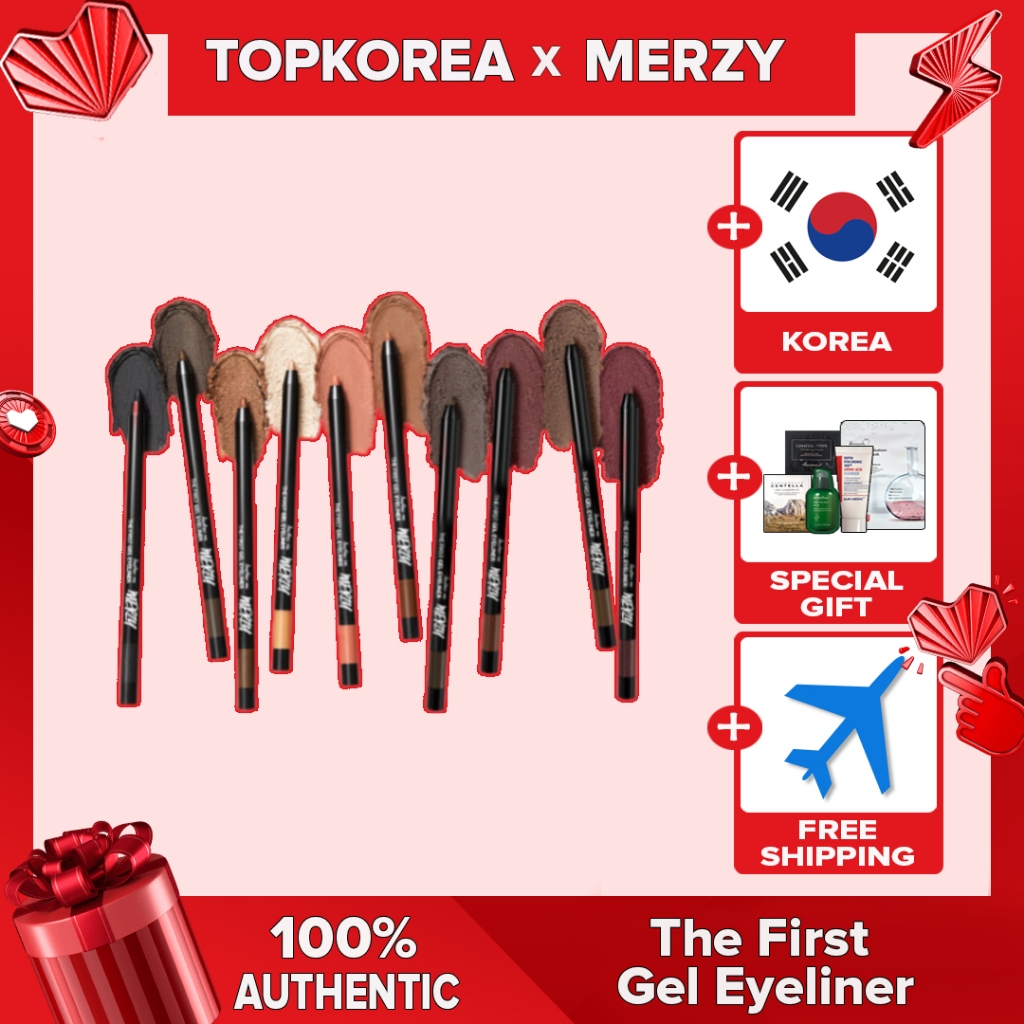 MERZY The First Gel Eyeliner 10types TOPKOREA จัดส่งจากเกาหลี