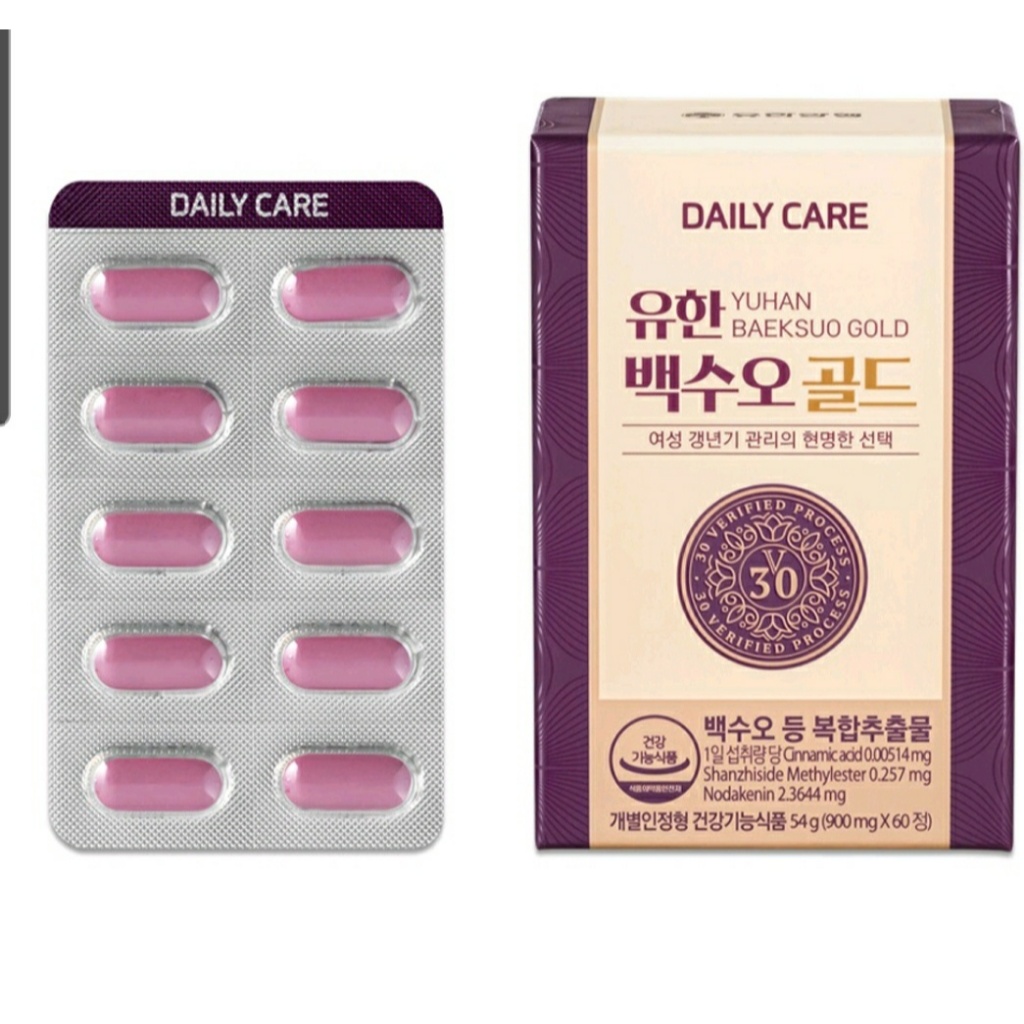 Daily Care YUHAN BAEKSUO GOLD Menopause Care ( 60 เม ็ ด )
