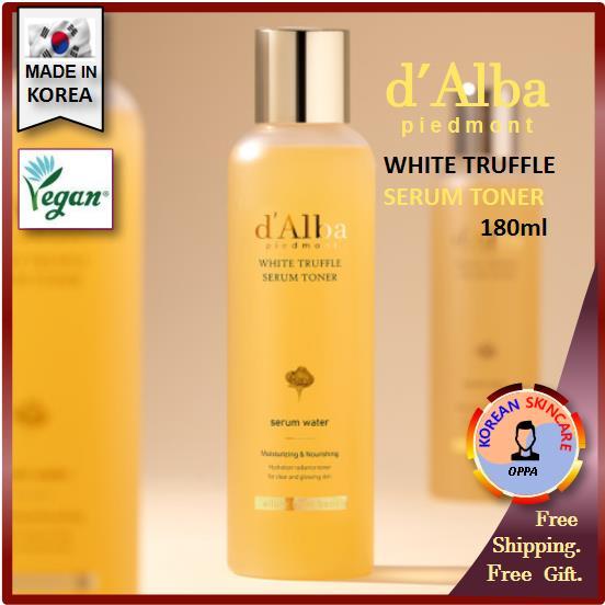 [d Alba ] WHITE TRUFFLE SERUM TONER 180ml / Moisturizing & Nourishing SERUM TONER