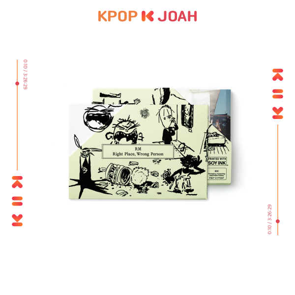 (Weverse Albums Ver.) BTS RM [Right Place, Wrong Person] 2nd Solo Album (24th May.2024)