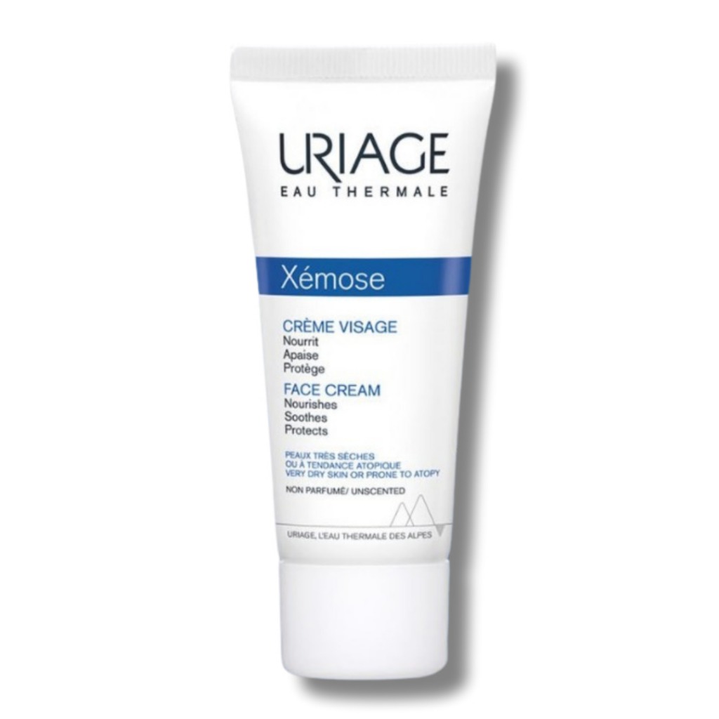 Uriage Xemose Face Day Cream 40ml มอยเจอร์ไรเซอร์ให้ความชุ่มชื้นและผ่อนคลายสําหรับผิวแพ้ง่าย