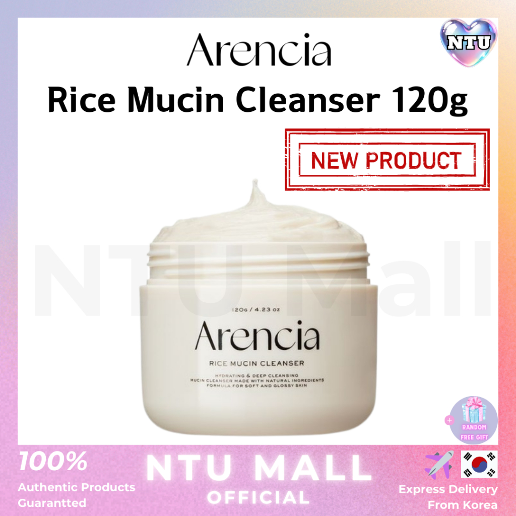 [Arencia] New Rice Mucin Cleanser 120g