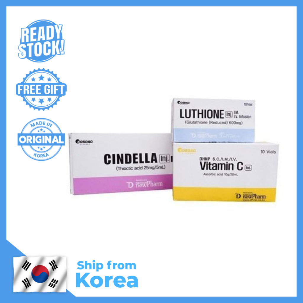 CINDELLA VITAMIN C WHITENING SET 600MG
