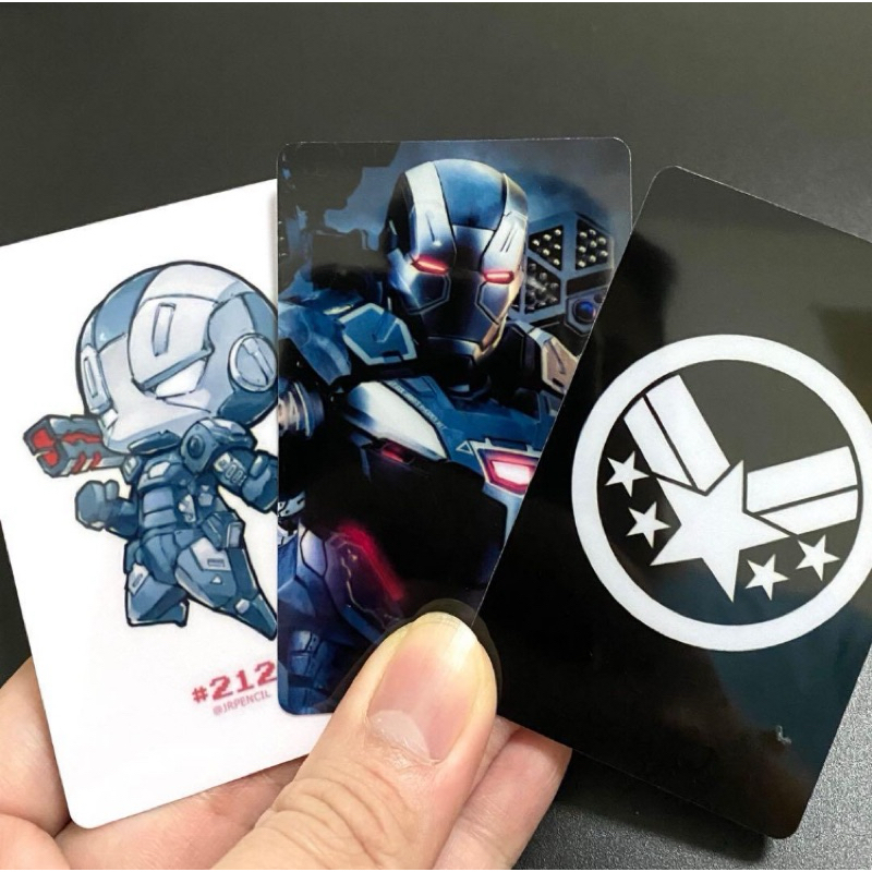 WAR MACHINE EZLINK CARD STICKERS / MARVEL / IRONMAN EZLINK CARD STICKER