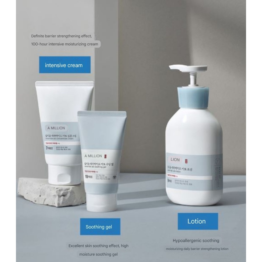 [ILLIOON ] Moisturizer Ceramide Ato Lotion 350ml/ Ato Concentrate Cream 200ml/ Ceramide Ato Soothing