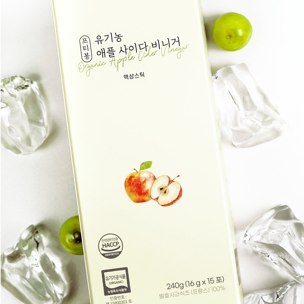 Apple Cider Vinegar Fat Burner อาหารเสริม 16g x 15ea ลดน้ําหนักกระชับสัดส่วน Curb Appetite น้ําไขมัน