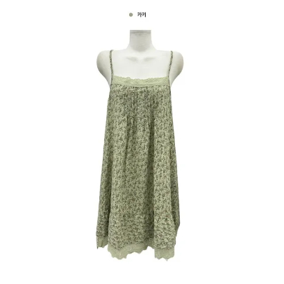 [MDO] เสื้อกล้ามสาวในป่า one piece_Khaki / สินค้า kr แท้ 100% / จัดส่งรวดเร็วจาก kr!