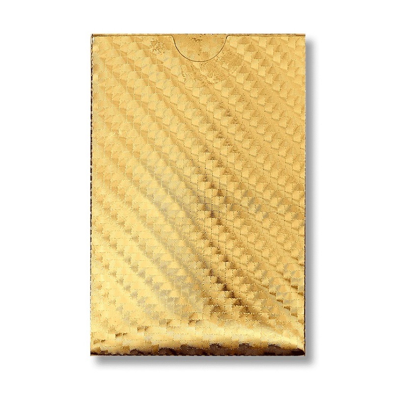 Flying Tiger Copenhagen Gold Foil-Plated Playing Cards