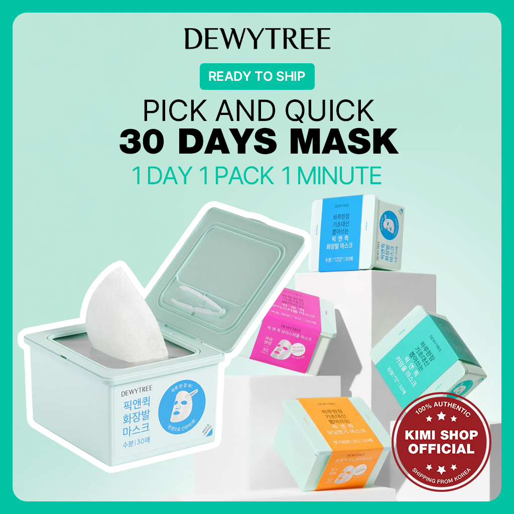 [DEWYTREE] Pick & Quick 30 Days Mask Pack 30P 14P
