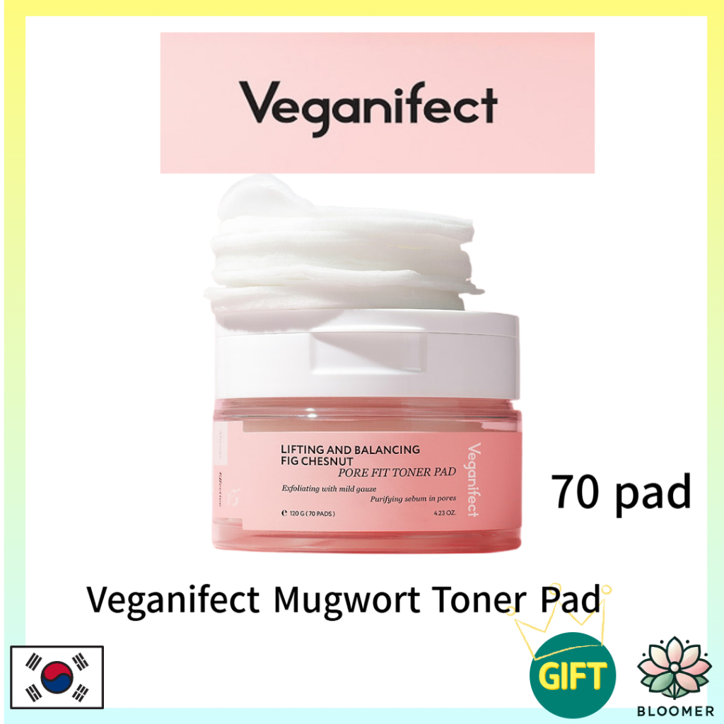 [Veganifect] Mugwort Toner Pad 70pad