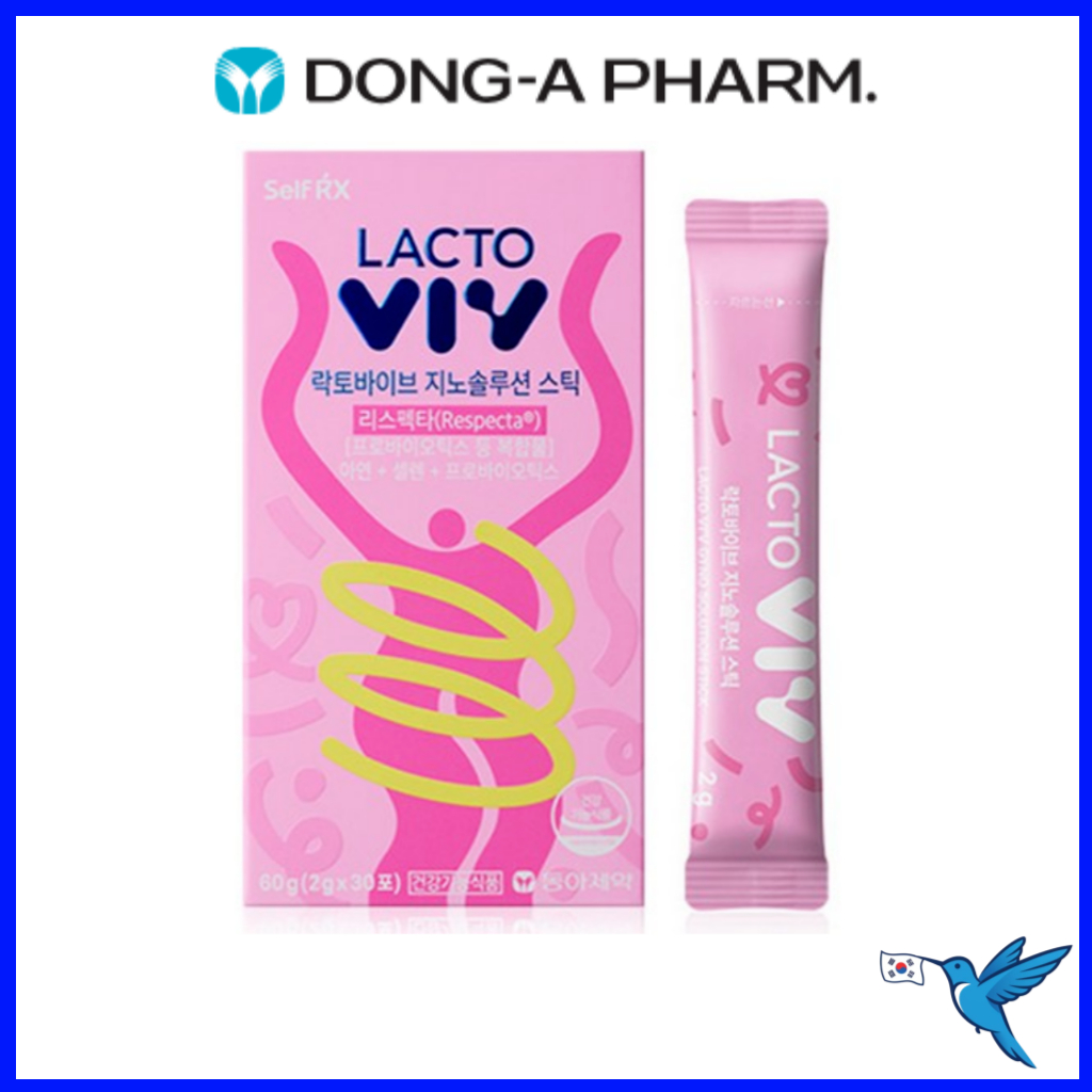 [DONG-A Pharm] LACTO VIV Gyno Solution Stick 60g(2gx30ea)/โปรไบโอติกสตรี