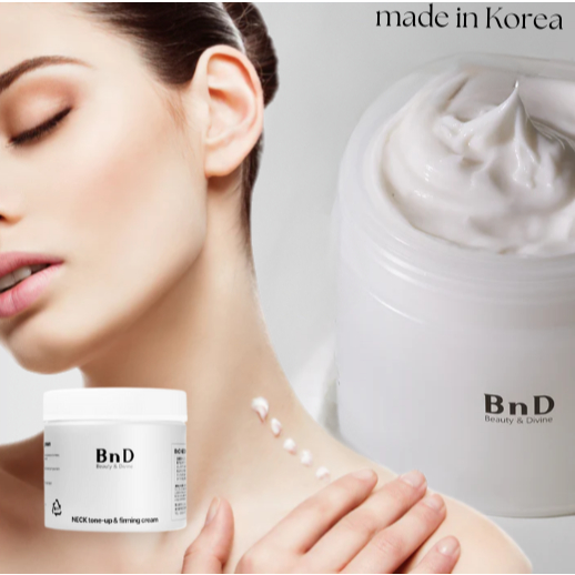 BnD ครีมบำรุงผิวคอ ยกกระชับ ปรับผิวสว่าง ลดริ้วรอย ครีมคอโทนอัพ 100 กรัม