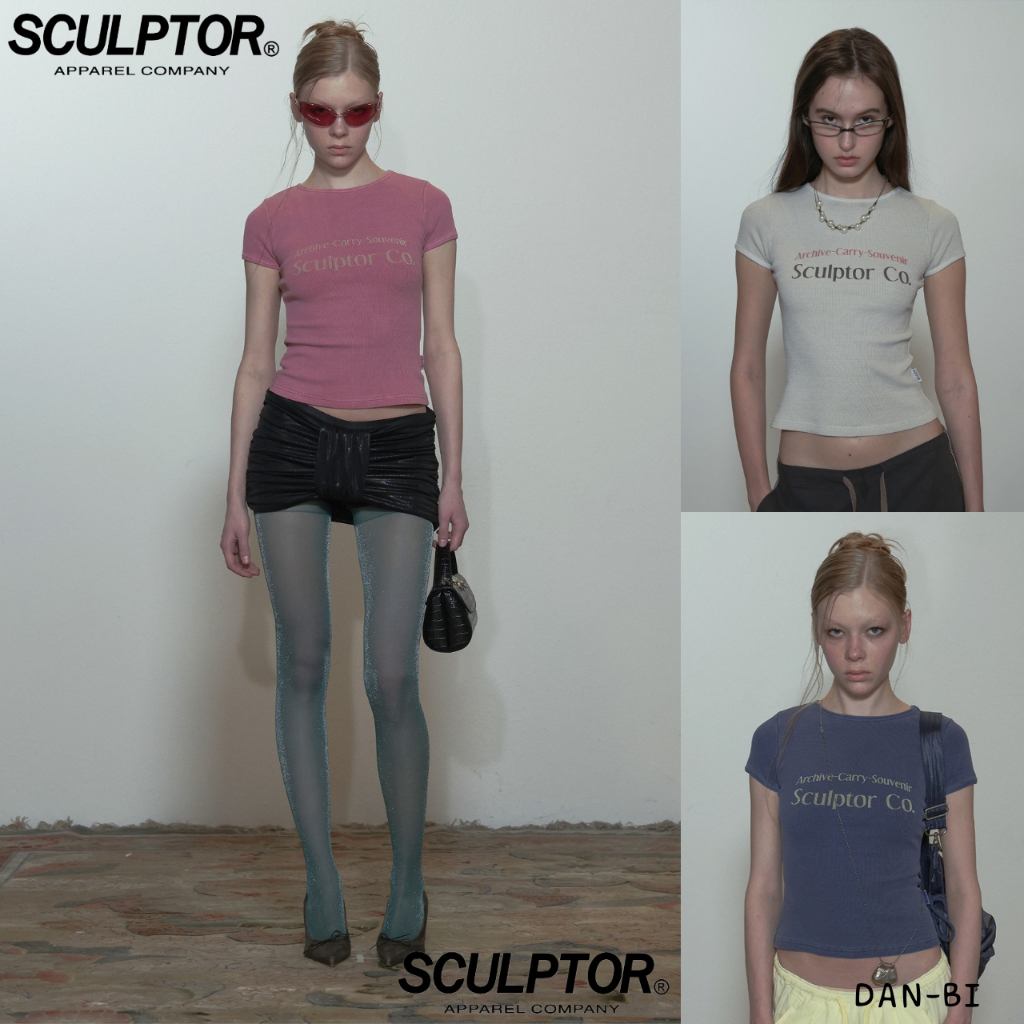 Archive Pigment Baby Tee_4color / สินค้า KR แท้ 100% / 24SS NEW COLLECTION!