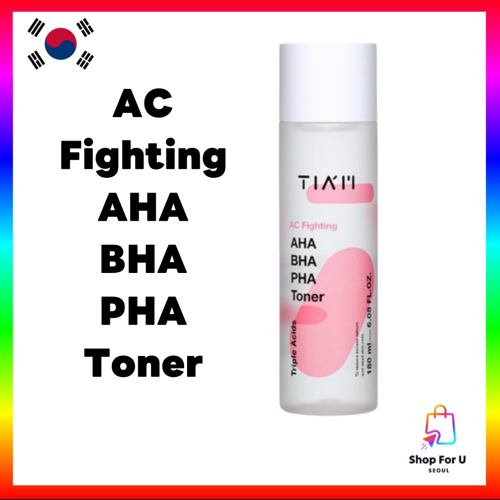 [TIAM ] Ac Fighting AHA BHA PHA Toner 180ml