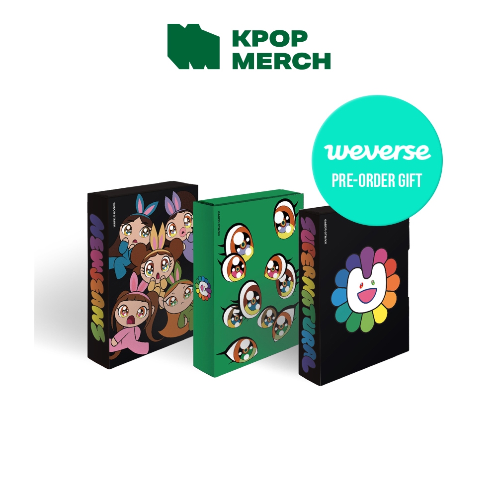 (Weverse POB) NewJeans - Supernatural NJ X Murakami_Weverse Album ver