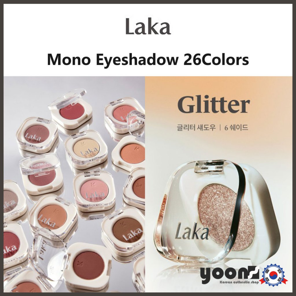 [Laka] Mono Eyeshadow 26 Colours_From Korea