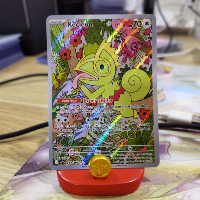 Kecleon - 213/191 - Illustration Scarlet & Violet: Surging Sparks Singles Pokemon TCG Trading Card G