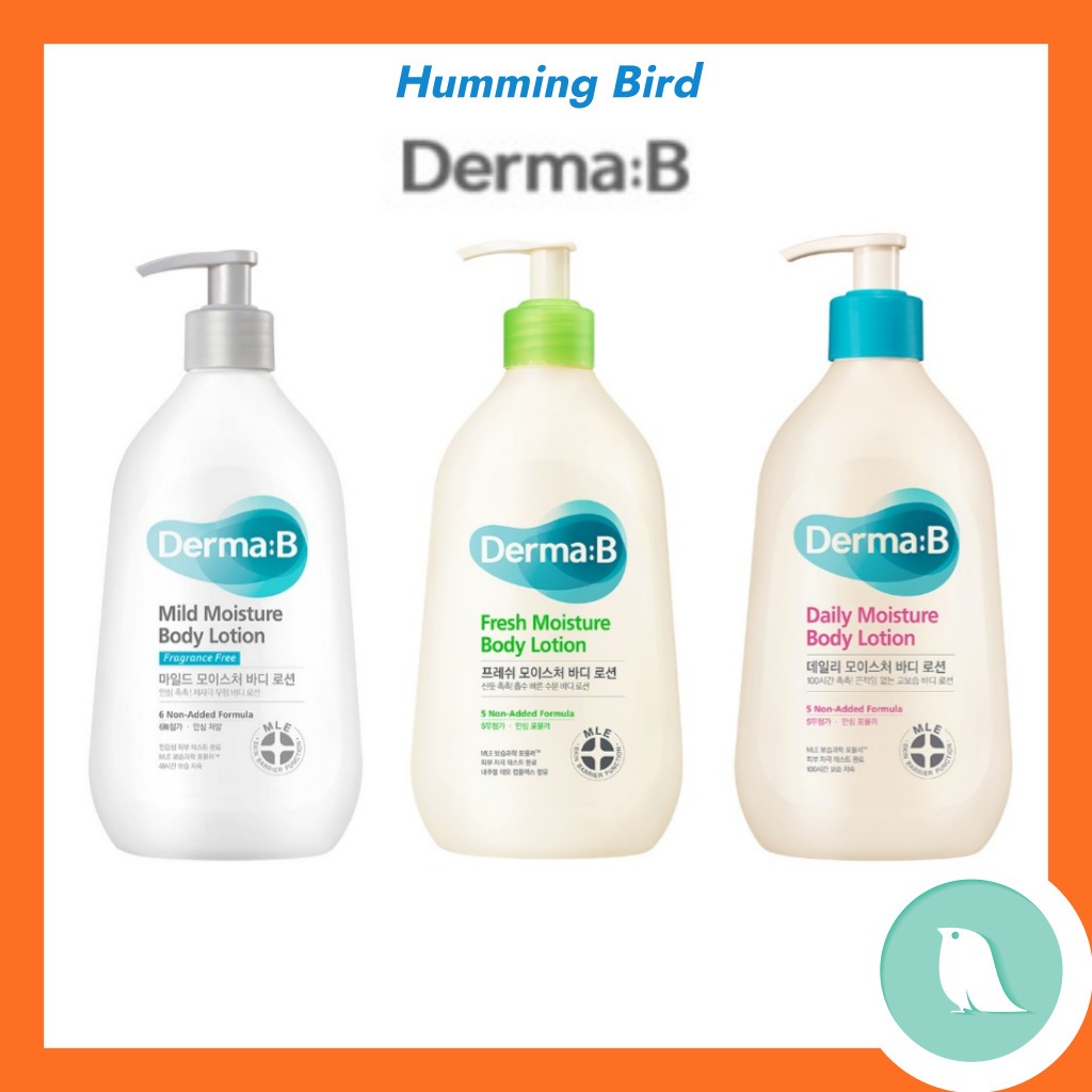[ Derma Derma B ] Moisture Body Lotion 400ml/mild/Fresh/Daily/whole family/humidification/mild