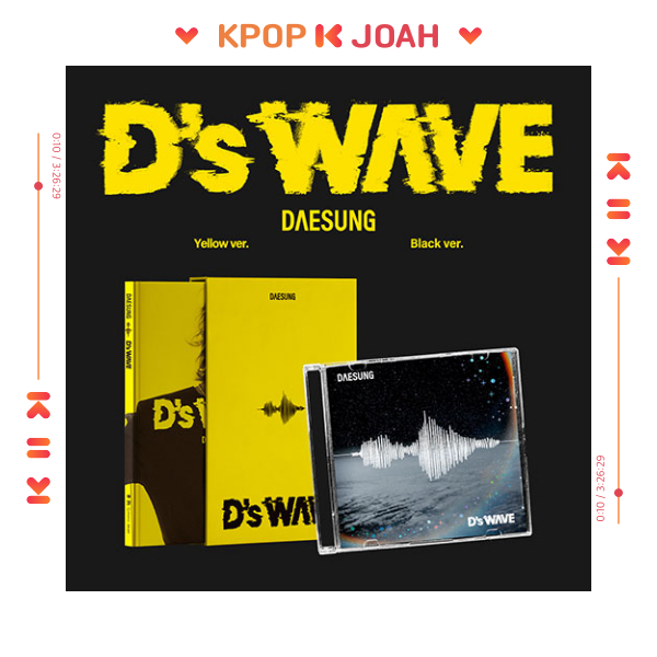 DAESUNG (BIGBANG) [D'S WAVE] 1st MINI ALBUM (8th Apr.2025)
