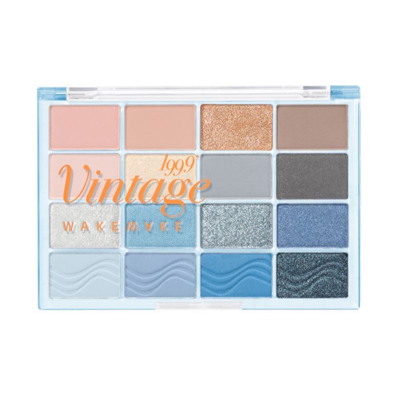 🇰🇷 [Wakemake] (New/24colors) Soft Blurring 16 Eye palettes Eye shadow Olive Young Korea - รูปที่ 2