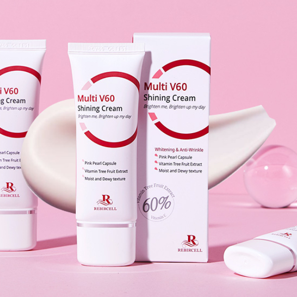 Multi V60 Shining Vitamin C Spot Blemish Removal Tone Up Elbow Whitening Cream 40ml