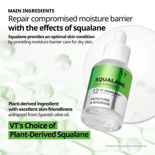 [VT] Cica Exosome Ampoule (AZELAIC Acid, PDRN, GLUTATHION, Liposomal Hyaluronic Acid, SQUALANE) [เรือธงอย่างเป็นทางการ]