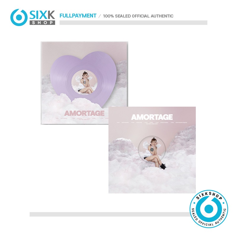 JISOO Mini Album [AMORTAGE] Vinyl