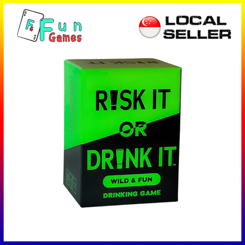 Risk IT OR DRINK IT – เกมดื่มป่าและสนุก สีเขียว