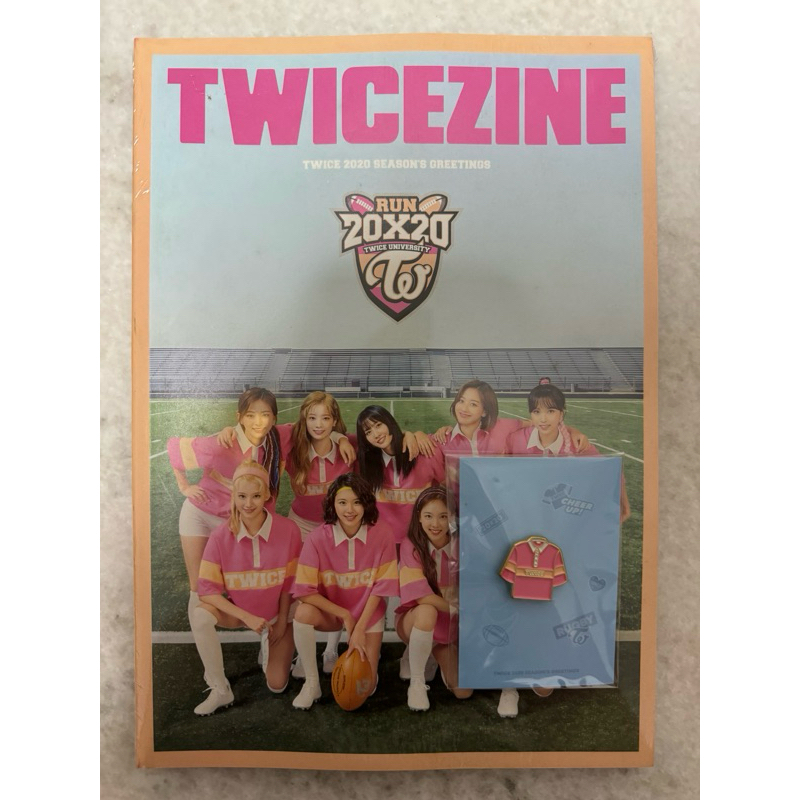 [MERCH] TWICE 2020 นิตยสาร Twicezine & Pin