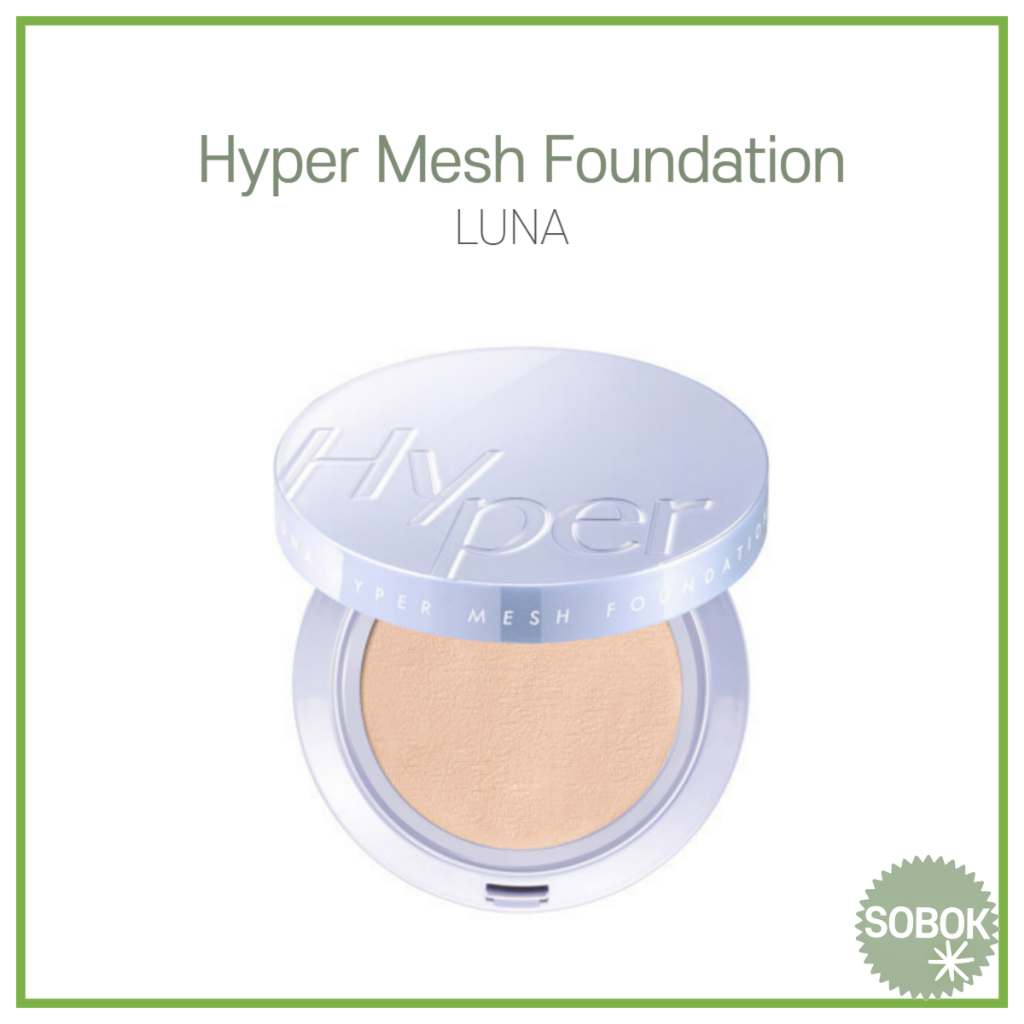 [LUNA ] Hyper Mesh Foundation SPF50+ PA++++ ไฮเปอร ์ ตาข ่ ายรองพื ้ น 4 สีรองพื ้ น cushion