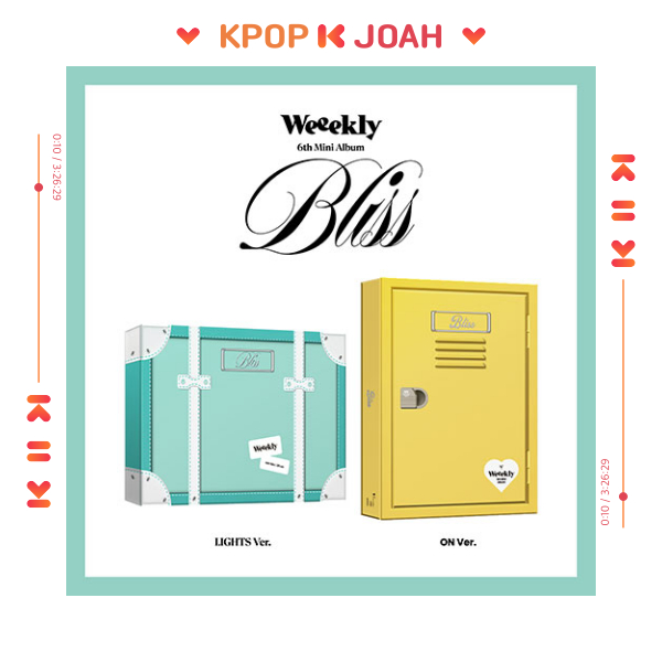 WEEEKLY [BLISS] 6th MINI ALBUM (10th Jul.2024)