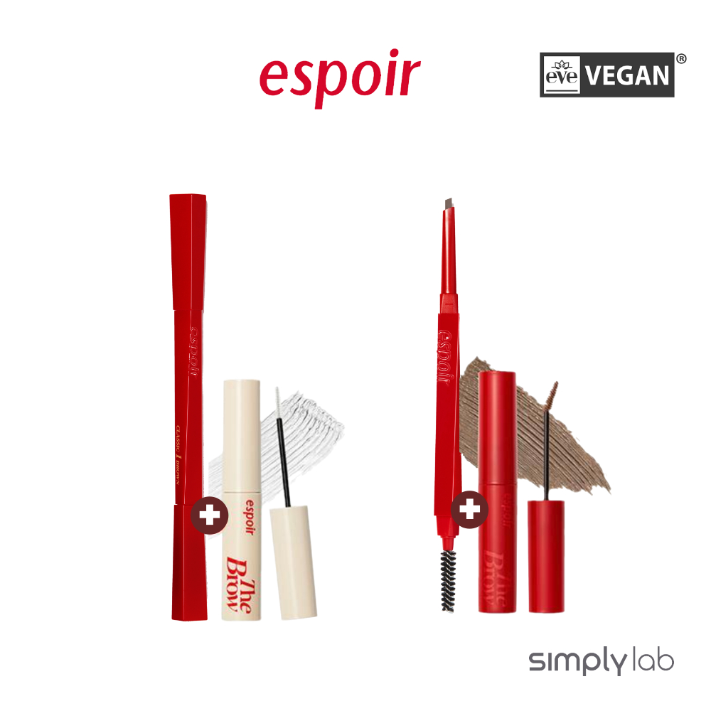 [ESPOIR ] The Brow Balance Pencil + [Giveaway ] Mini Brow Fixing Cara
