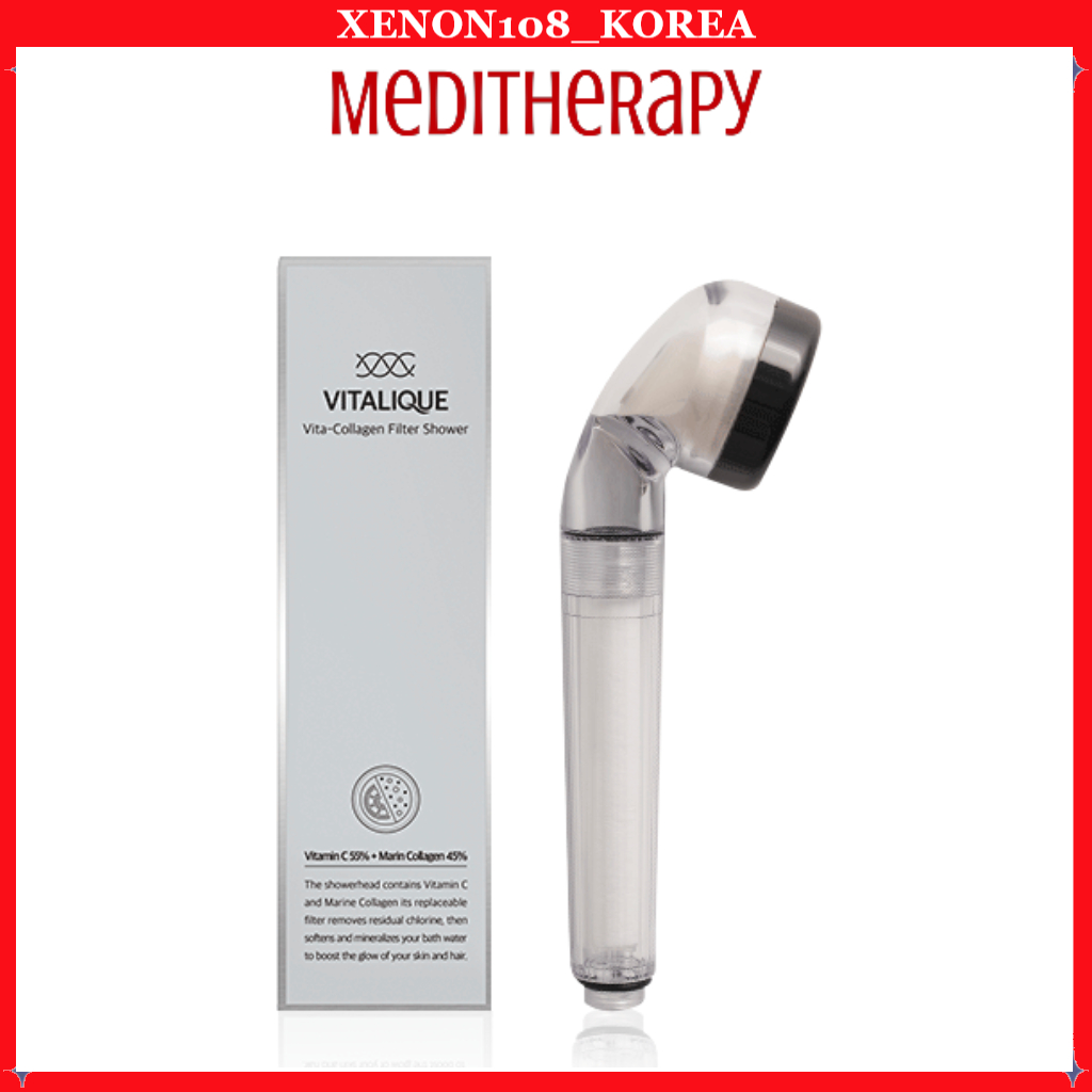 [MEDITHERAPY] Vita ฝักบัวอาบน้ํา คอลลาเจน มีคอลลาเจน