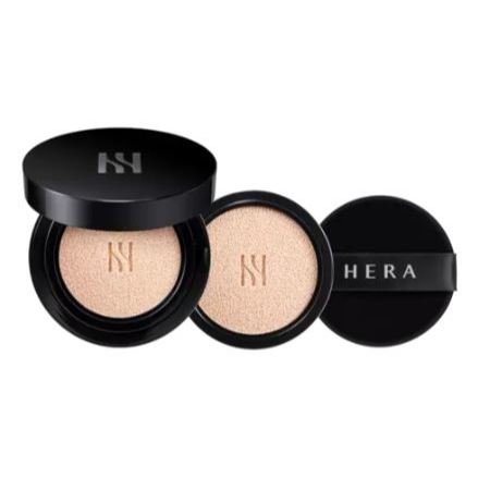 [2024 ใหม่ เวอร์ชั่น.] Hera BLACK CUSHION FOUNDATION SPF34/PA++ (หลัก+รีฟิล/เฉพาะหลัก/รีฟิลเท่านั้น)