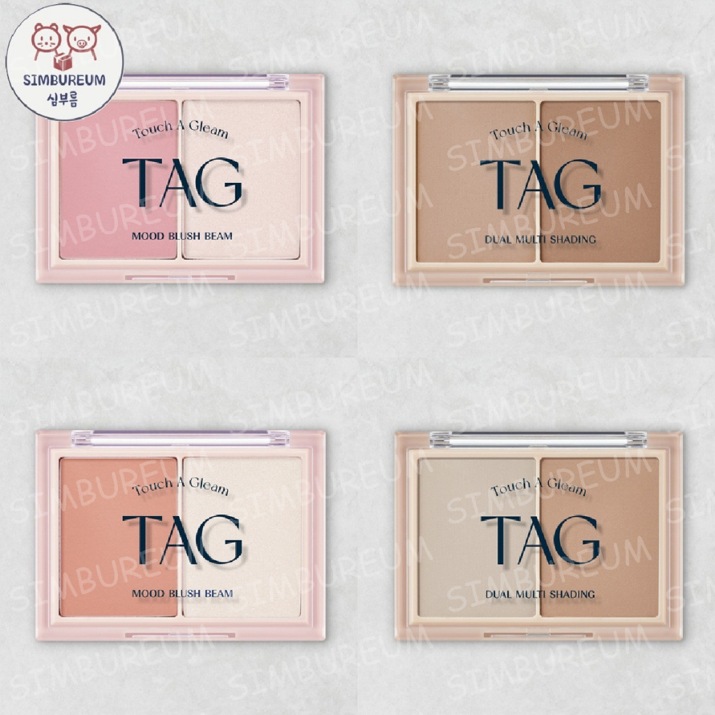 [Too Cool For School] Korea Daiso Beauty TAG Dual Multi Shading / Mood Blush Beam _ Touch a Glaem ; 