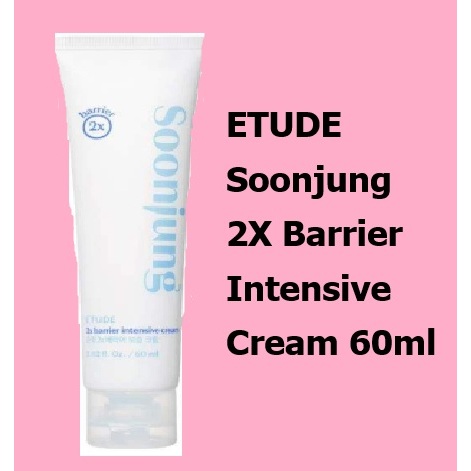 [Etude House] Soon Jung 2X Barrier Intensive Cream 60ml+1แผ่นมาส์ก
