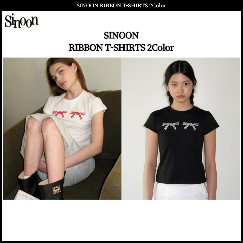 เสื ้ อยืด SINOON RIBBON 2 สี