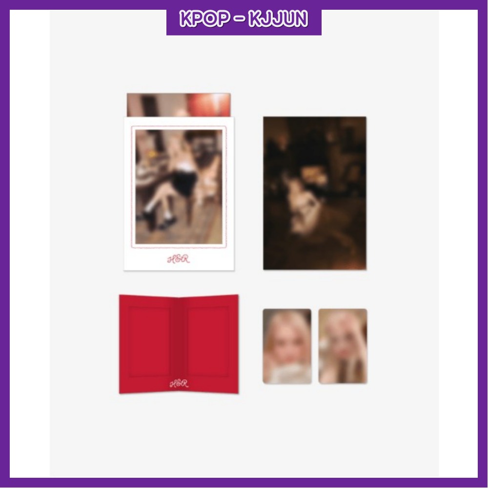 [H&R] BLACKPINK ROSE PHOTO FRAME SET