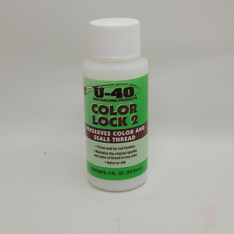 U-40 Colour Lock 2 สี Preserver ด้ายสี Seal Fishing Rod Building.