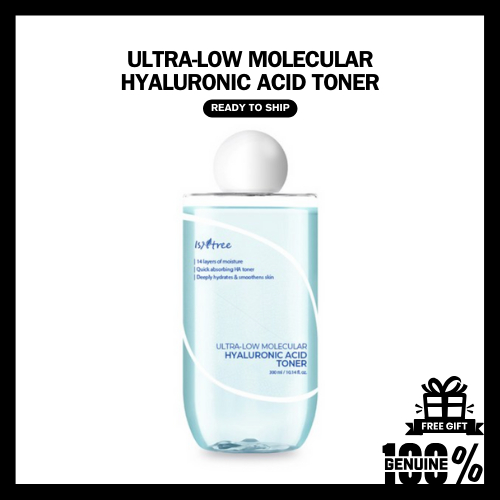 Isntree Ultra-Low Molecular Hyaluronic Acid Toner 300มล 🇰🇷พร ้ อมส ่ ง🇰🇷