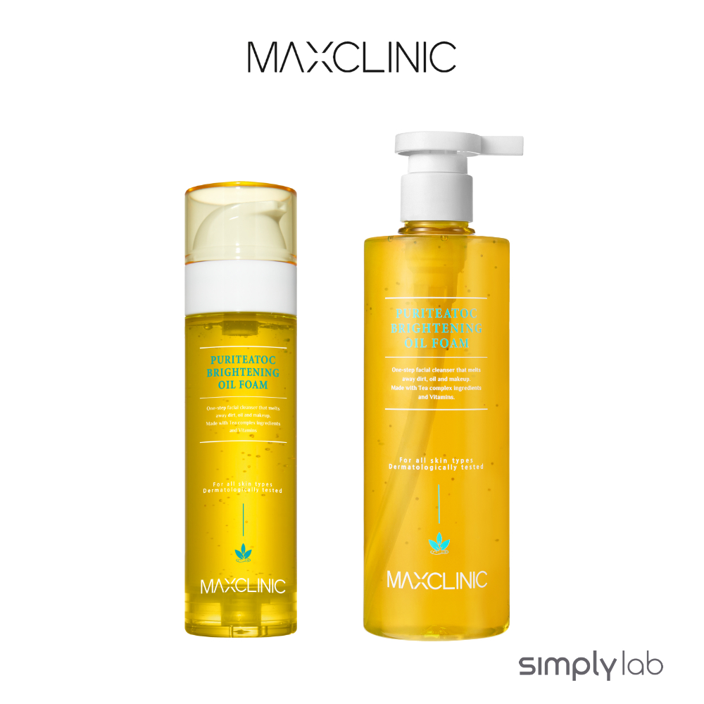 [MAXCLINIC] Puriteatoc Brightening Oil Foam Cleanser 110g // 310g