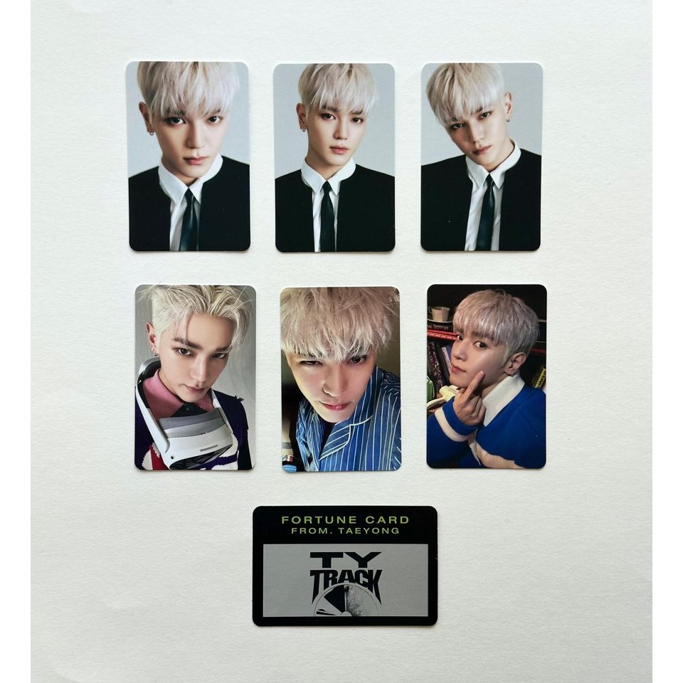 Nct 127 TAEYONG 2024 คอนเสิร์ต TY TRACK Official MD Fortune Scratch Photocard