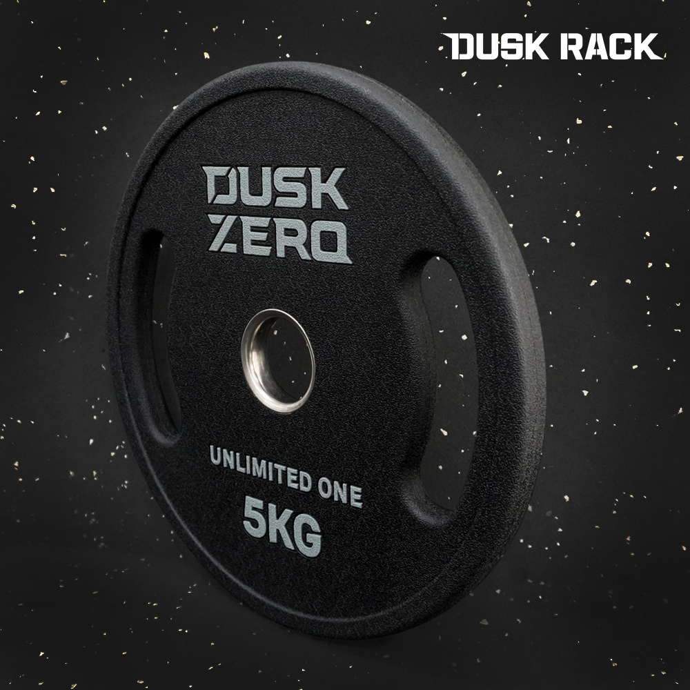 Duskrack Duskzero Slim Olympic Gym Weight Barbell Plate 5กก. x 2