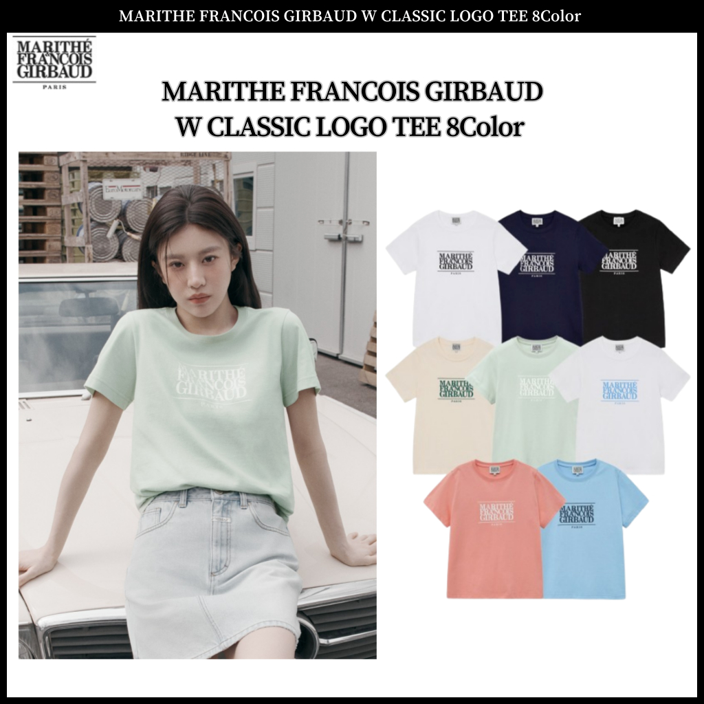 Marithe FRANCOIS GIRBAUD W CLASSIC LOGO TEE 8 สี