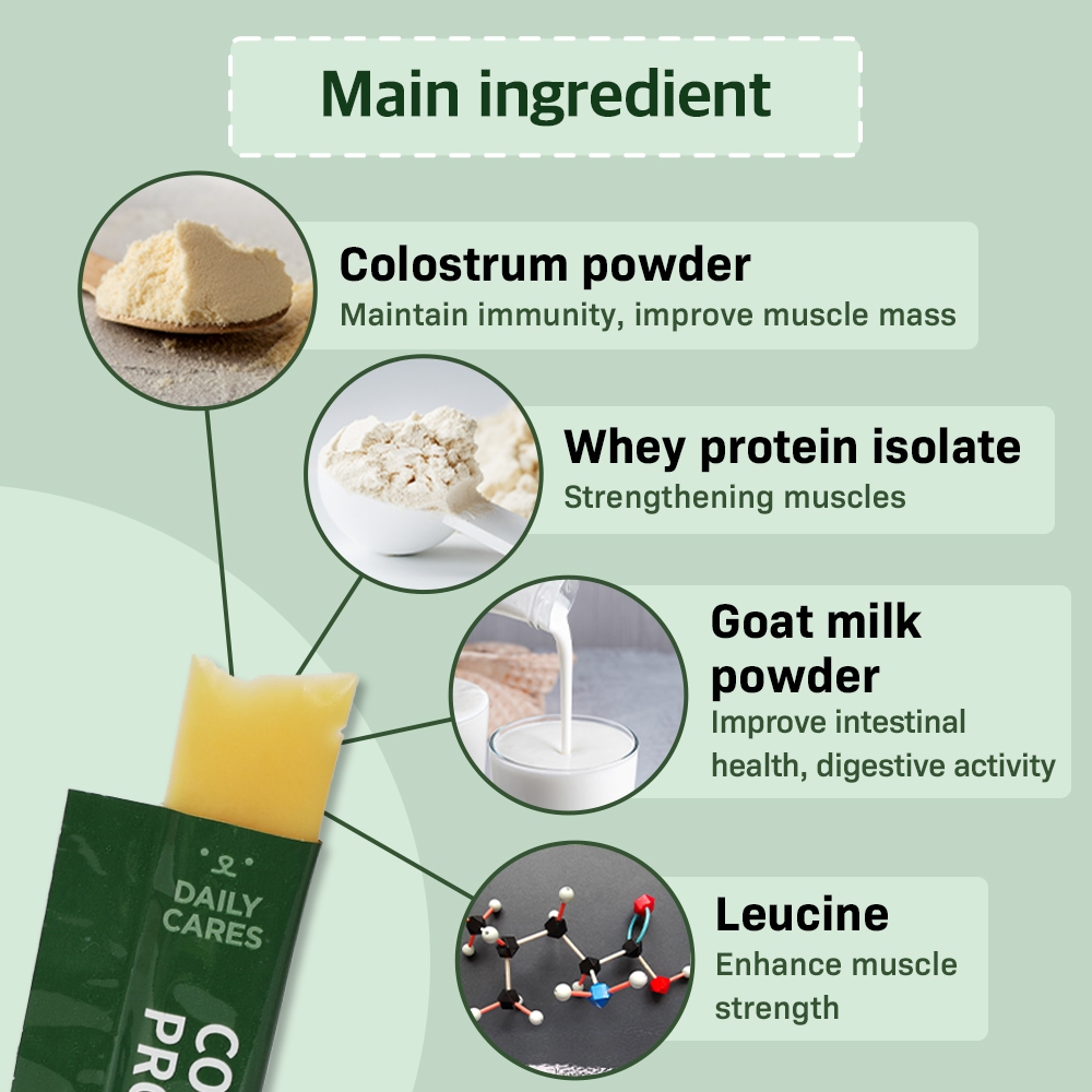 [Doctor By COLOSTRUM PROTEIN] การดูแลกล้ามเนื้อสุนัขและภูมิคุ้มกัน (30 แท่ง) - รูปที่ 3