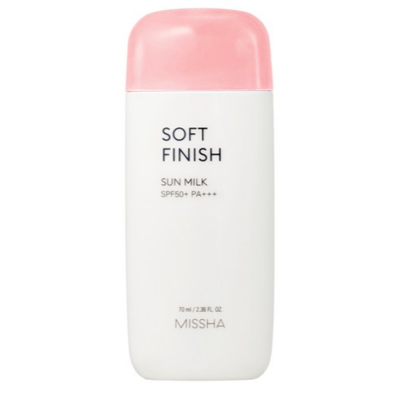 Missha All-Around Safe Block Soft Finish Sun Milk SPF50 + PA + + 70ml