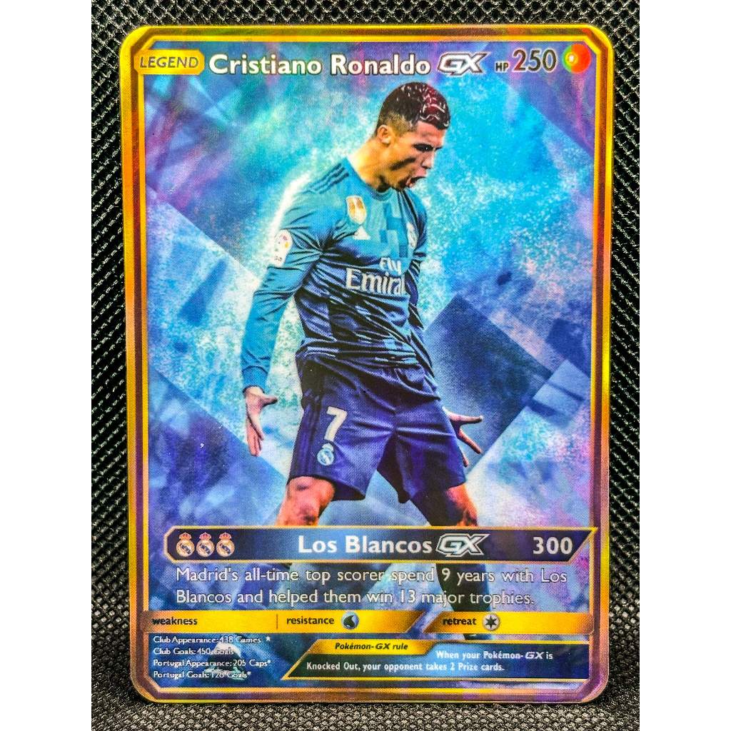 Real Madrid: การ์ดโปเกมอน Cristiano Ronaldo GX (ตํานาน)